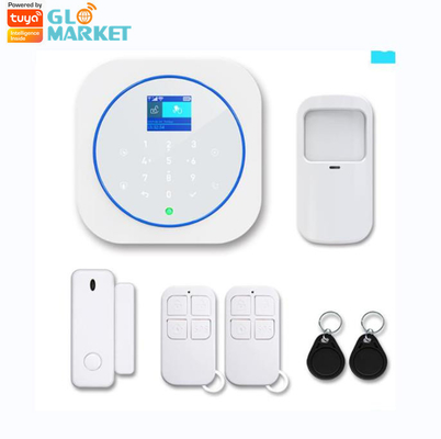 Glomarketスマートな警報センサー対面可聴周波センサーのTuya WiFi GSMの家警報セキュリティ システム