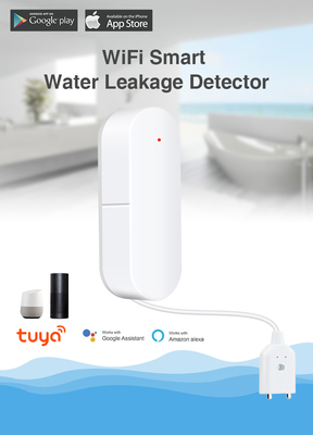 Tuya スマート WIFI 水漏れセンサー ホーム 独立したセキュリティ システム 通知アラート