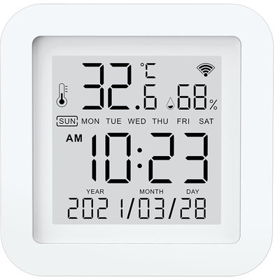 LEDスクリーン2.4G Wifiの温度計の湿度計のスマートな湿度計Alexa