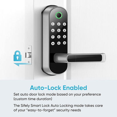 スマートな指紋のドア ロックのTuya防水Wifi遠隔Conttrolコード