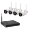 4/8 チャンネル セキュリティ スマート ホーム 1080P NVR Google Alexa 付きワイヤレス CCTV カメラ システム