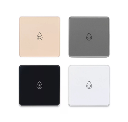GlomarketスマートなWifi Tuyaの給湯装置スイッチEUの標準的なガラス タッチ パネル