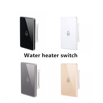 Wifi Tuyaのスマートな給湯装置スイッチ ガラス接触ボタンAPP制御/声制御