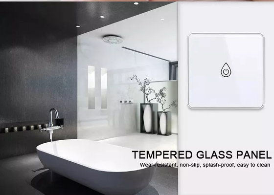 Wifi Tuyaのスマートな給湯装置スイッチ ガラス接触ボタンAPP制御/声制御