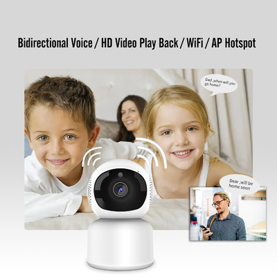 1080P Tuyaのスマートなカメラ完全なHD Wifi Alexa Google PIRの検出の保証PTZカメラ