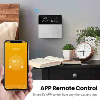 Tuya理性的なWifiのサーモスタットのリモート・コントロール電気床暖房スイッチ