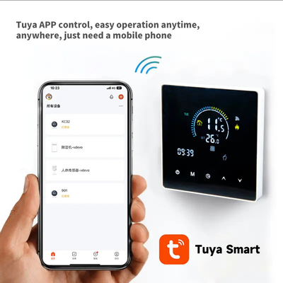 電気水床のガス ボイラーの暖房のためのTuya Wifiのプログラム可能でスマートなサーモスタット