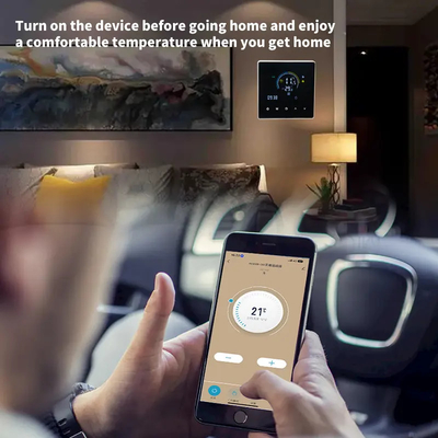 電気水床のガス ボイラーの暖房のためのTuya Wifiのプログラム可能でスマートなサーモスタット