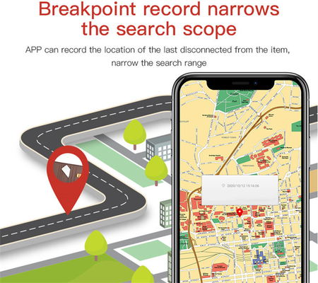 Tuya反無くなったBluetooth警報装置スマートなファインダーのタイルの札入れは警報ロケータを調整する