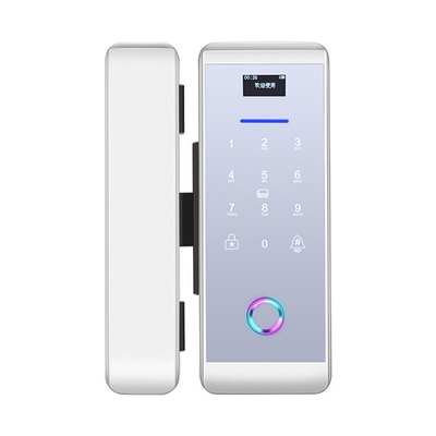 TuyaスマートなWifiガラスの指紋のデジタル キーボード パスワードの理性的なドア ロック