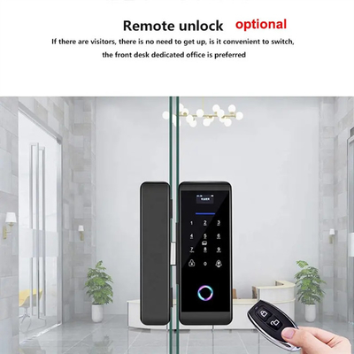 TuyaスマートなWifiガラスの指紋のデジタル キーボード パスワードの理性的なドア ロック