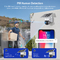 スマートソーラー電池駆動投光灯 PTZカメラ 4G/Wifi Ubox 4MP IR/カラー ナイトバージョン