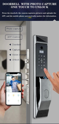 グロマークレット ツヤ ワイファイ 顔認識 スマート ドアロック カメラ付き