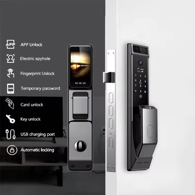 グロマークレット ツヤ ワイファイ 顔認識 スマート ドアロック カメラ付き