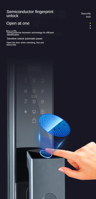 グロマークレット ツヤ ワイファイ 顔認識 スマート ドアロック カメラ付き