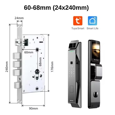 グロマーケット ツヤ セキュリティ 完全自動 スマートロック 3D 顔認識ロック