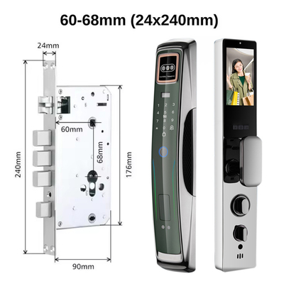 3D顔認識 インテリジェントロック Usmart Go APP インテリジェント管理