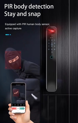 高品質のインテリジェント顔認識ドアロック 6つの解錠方法をサポートします