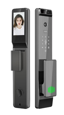 グロマーケット ツヤ デジタル スマートロック 完全自動 バイオメトリック システム セキュリティ 指紋 3D 顔認識 パスワード ドアロック