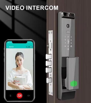 グロマーケット ツヤ デジタル スマートロック 完全自動 バイオメトリック システム セキュリティ 指紋 3D 顔認識 パスワード ドアロック