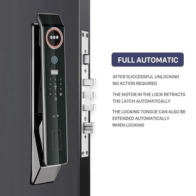 グロマーケット 工場価格 Wifi アプリ スマートドアロック 顔認識 バイオメトリック指紋 セルラドゥラ サポート インターコン機能