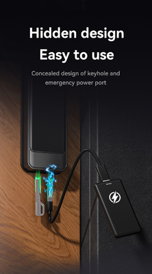 グロマーケット ツヤ Wifi スマートロック アルミ 木製 ドア 顔認識 パームプリント バイオメトリック 指紋 デジタル スマートロック