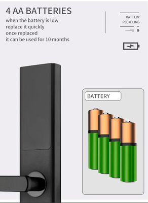 グロマークレット ツヤ スマート WiFi デジタル ドアロック コード RFID IC カード スマートフォン アプリ 解錠 バイオメトリック 指紋 スマートロック