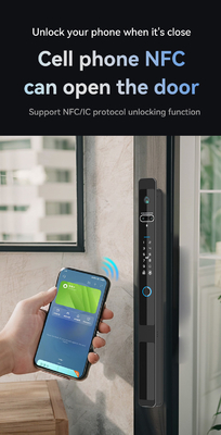 グロマーケット セキュリティ セルラドゥラ インテリジェント セキュリティ ホーム 自動 電気 Wifi 指紋 デジタル ツィア スマート ドアロック