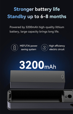 グロマーケット セキュリティ セルラドゥラ インテリジェント セキュリティ ホーム 自動 電気 Wifi 指紋 デジタル ツィア スマート ドアロック