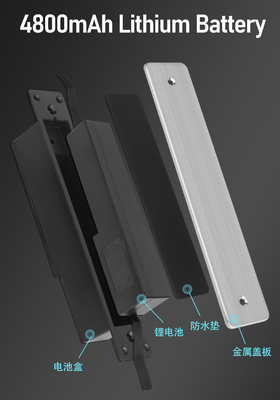 グロマークレット 庭 ビラ ゲート 鍵 高セキュリティ 防水 インテリジェント 二重指紋 パスワード スマートロック