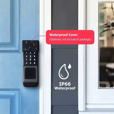 グロマーケット ツヤ 防水 デジタル TTロック リモートロック 双面指紋 スマートロック