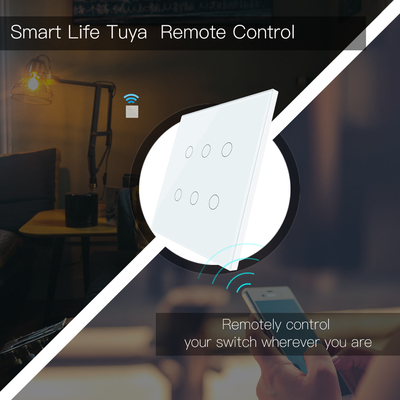 グロマーケット スマートWifi ブラジル 118*124 スイッチ Google アレクサアシスタント Tuya スマートライト スイッチ