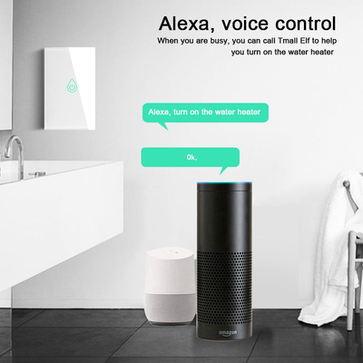 グロマーケット ツヤ Wifi スマートウォーターヒーター スイッチ APP リモコン US ボイラー タッチスイッチ アレクサ Google スマートホーム