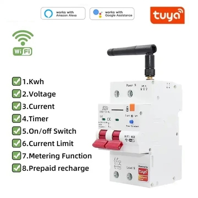 グロマークレット Wifi 断路器 スマートスイッチ ツヤ スマート 1p 2p 3p 4p スマートホームシステム 電路 4P MCB スマート断路器