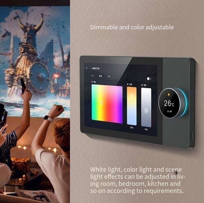 グロマークレット 8インチ ツヤ スマート WiFi ジグビー Gteway シーンの音楽再生 多機能のスマートコントロールパネル セントラルコントローラ
