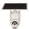 30M IR Tuyaのスマートなカメラの太陽動力を与えられた長期無線保安用カメラ