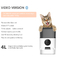 FCCのABSカメラが付いているスマートなペット送り装置6L自動犬の送り装置